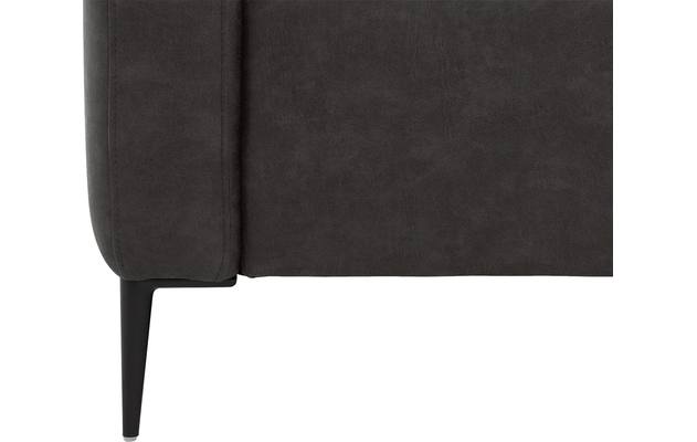 Goossens loungebank key west grijs micro leer - 8201999-400-06