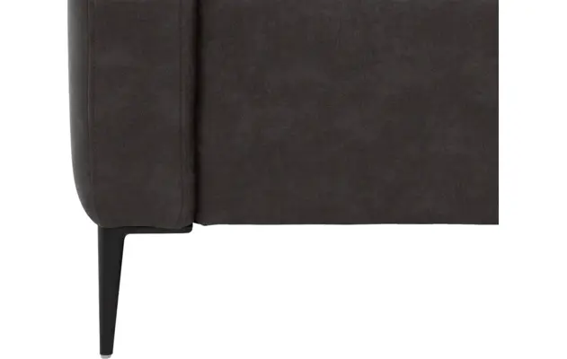 Goossens loungebank key west grijs micro leer - 8201999-400-06