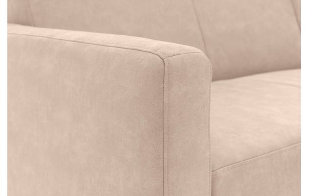 Goossens loungebank key west beige micro leer - 8201999-403-07