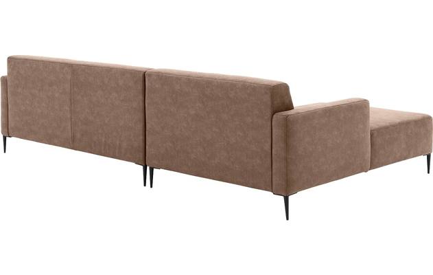 Goossens loungebank key west bruin micro leer - 8202000-394-gespiegeld-03