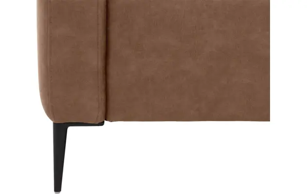 Goossens loungebank key west bruin micro leer - 8202000-395-06