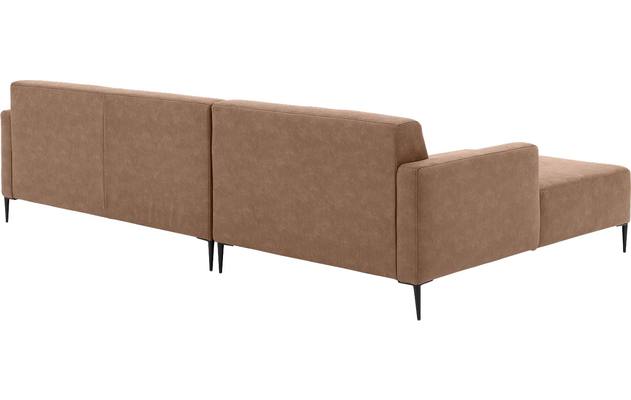 Goossens loungebank key west bruin micro leer - 8202000-395-gespiegeld-03
