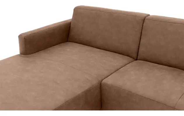 Goossens loungebank key west bruin micro leer - 8202000-395-gespiegeld-05