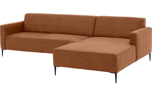 Goossens loungebank key west bruin micro leer - 8202000-399-04