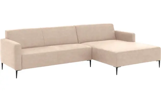 Goossens loungebank key west beige micro leer - 8202000-403-02