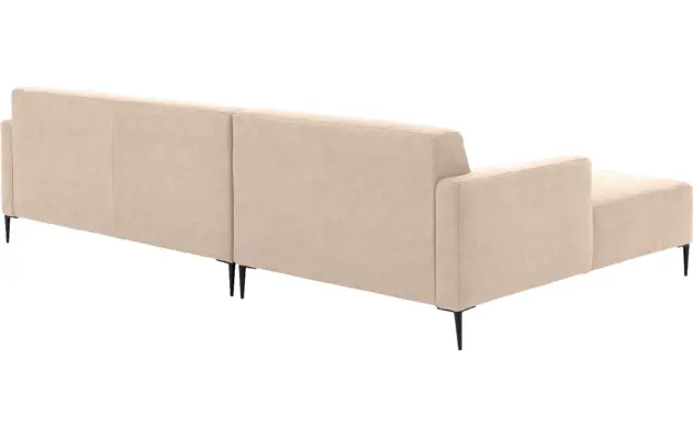 Goossens loungebank key west beige micro leer - 8202000-403-gespiegeld-03