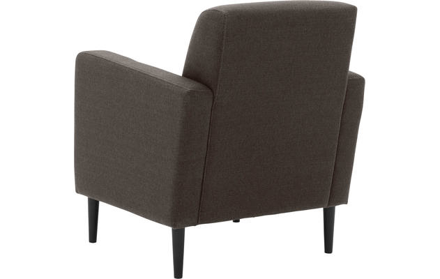 Goossens fauteuil hipp bruin stof - 8202002-370-03