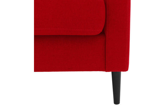 Goossens fauteuil hipp rood stof - 8202002-373-05