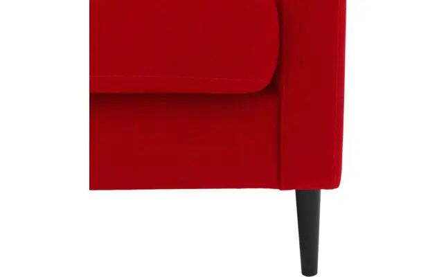 Goossens fauteuil hipp rood stof - 8202002-373-05