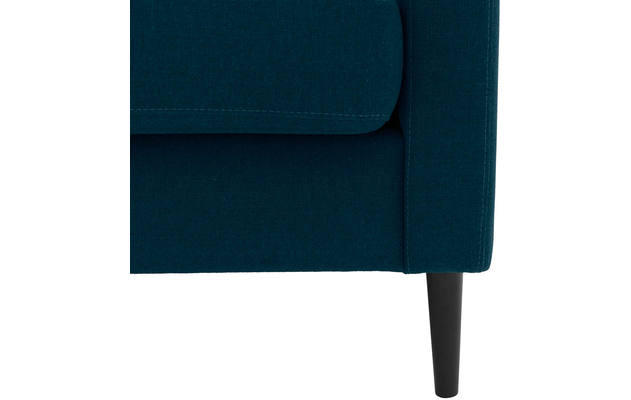 Goossens fauteuil hipp blauw stof - 8202002-56-05