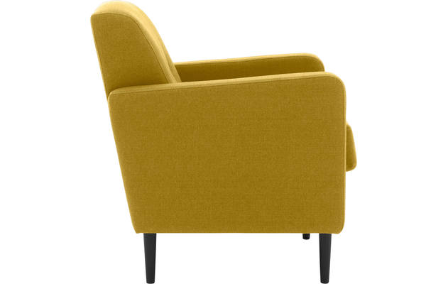 Goossens fauteuil hipp groen stof - 8202002-57-04
