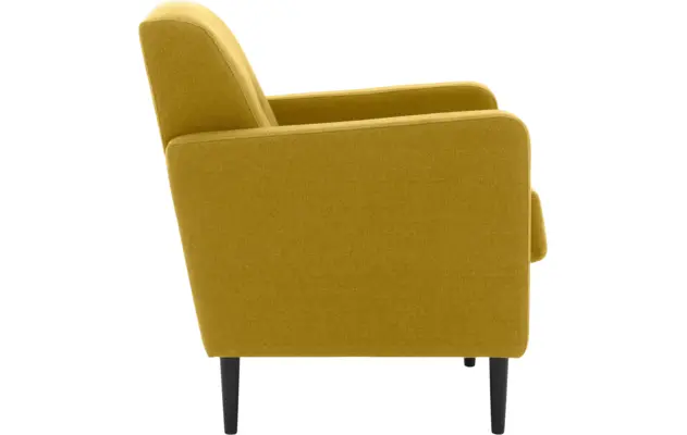 Goossens fauteuil hipp groen stof - 8202002-57-04
