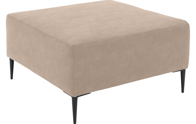 Goossens hocker key west beige micro leer - 8202017-403-02