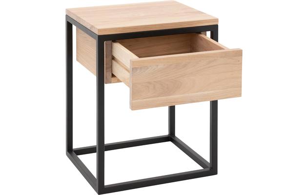 Goossens nachtkastje lord wit eiken - 8202025-03