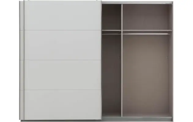 Goossens basic kledingkast miami wit hoogwaardig meubelplaat - 8202028-03