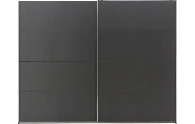 Goossens basic kledingkast miami grijs hoogwaardig meubelplaat - 8202030-A-01