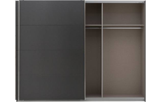 Goossens basic kledingkast miami grijs hoogwaardig meubelplaat - 8202030-A-03