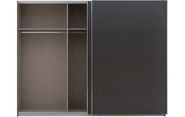Goossens basic kledingkast miami grijs hoogwaardig meubelplaat - 8202030-A-04