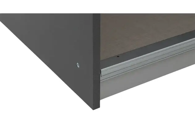 Goossens basic kledingkast miami grijs hoogwaardig meubelplaat - 8202030-A-09