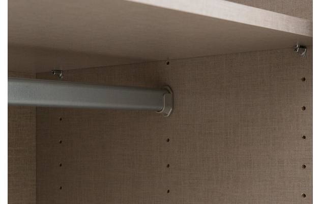 Goossens basic kledingkast miami grijs hoogwaardig meubelplaat - 8202030-A-11