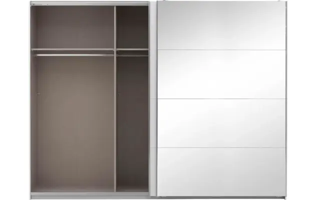 Goossens basic kledingkast miami wit hoogwaardig meubelplaat - 8202031-04