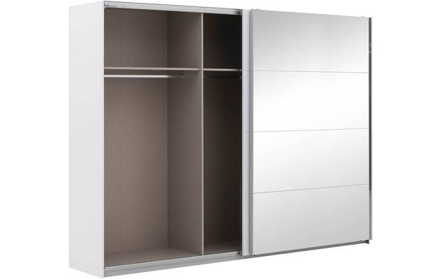 Goossens basic kledingkast miami wit hoogwaardig meubelplaat - 8202031-06