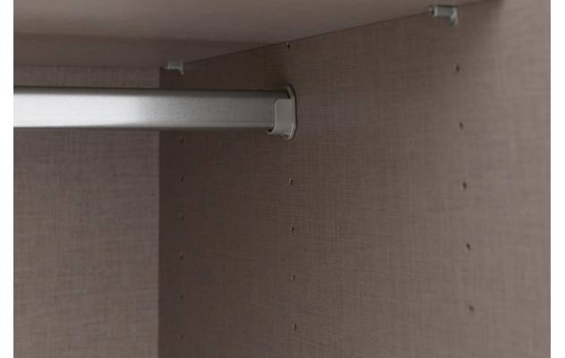 Goossens basic kledingkast miami wit hoogwaardig meubelplaat - 8202031-08