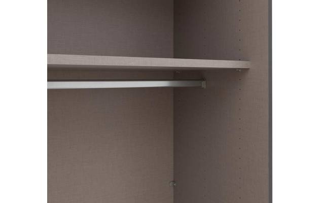 Goossens basic kledingkast miami grijs hoogwaardig meubelplaat - 8202033-07