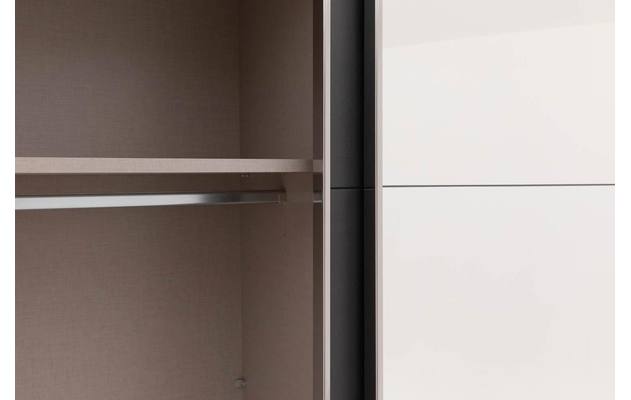 Goossens basic kledingkast miami grijs hoogwaardig meubelplaat - 8202033-09