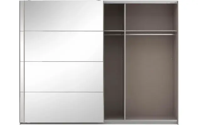 Goossens basic kledingkast miami wit hoogwaardig meubelplaat - 8202034-03