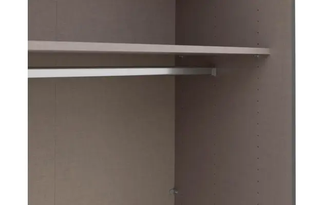 Goossens basic kledingkast miami grijs hoogwaardig meubelplaat - 8202036-07