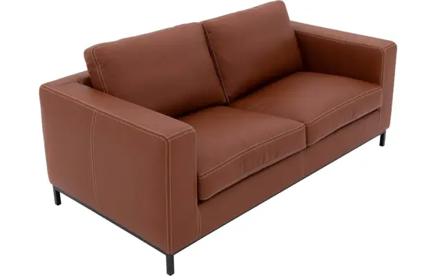 Goossens excellent zitbank massimo bruin leer - 8202348-04