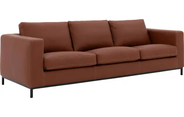 Goossens excellent zitbank massimo bruin leer - 8202350-02