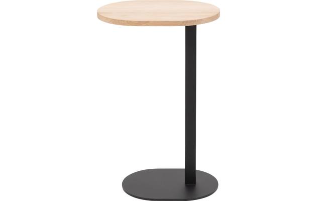 Goossens nachtkastje oval onbewerkt eiken - 8202355-02