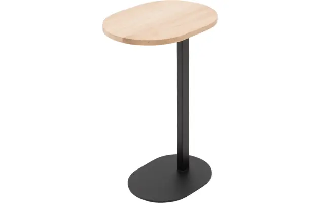 Goossens nachtkastje oval onbewerkt eiken - 8202355-03