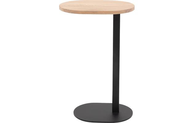 Goossens nachtkastje oval wit eiken - 8202356-02