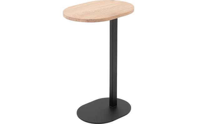Goossens nachtkastje oval wit eiken - 8202356-03
