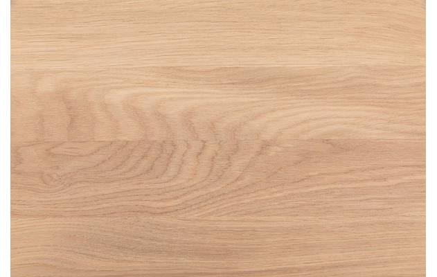 Goossens nachtkastje oval wit eiken - 8202356-06