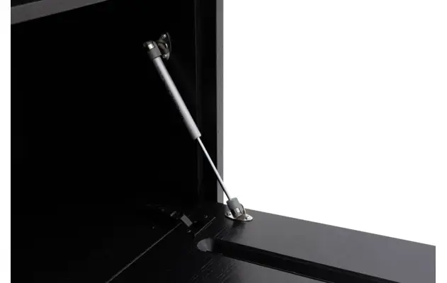 Goossens excellent wandmeubel ninth zwart eiken - 8202385-05