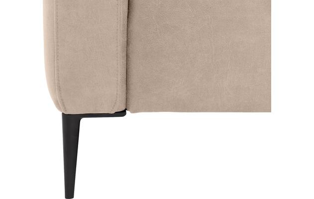 Goossens hoekbank key west beige micro leer - 8202398-403-05