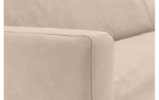 Goossens hoekbank key west beige micro leer - 8202398-403-06