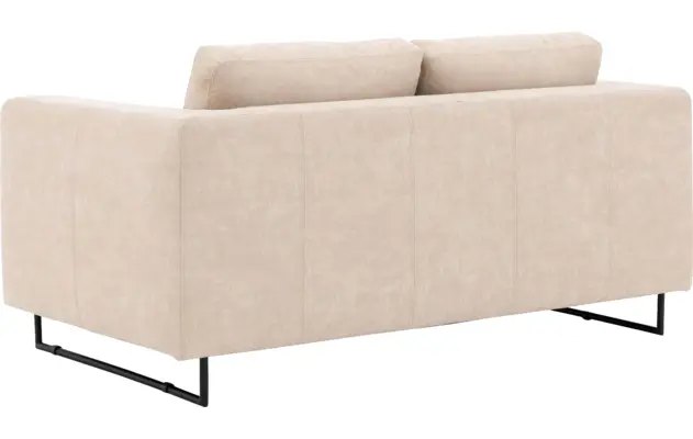Goossens excellent zitbank jovani beige micro leer - 8202547-3