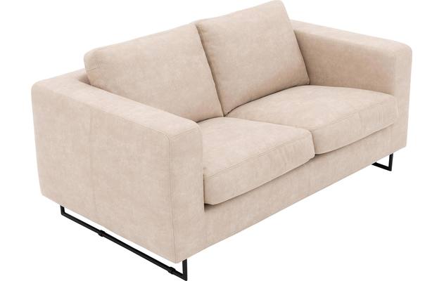 Goossens excellent zitbank jovani beige micro leer - 8202547-4
