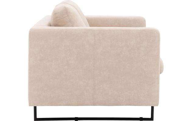 Goossens excellent zitbank jovani beige micro leer - 8202547-5