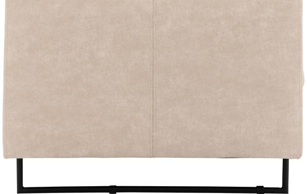Goossens excellent zitbank jovani beige micro leer - 8202547-6