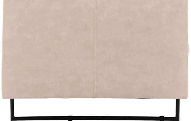 Goossens excellent zitbank jovani beige micro leer - 8202547-6