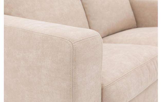 Goossens excellent zitbank jovani beige micro leer - 8202547-7