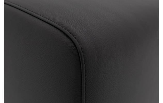 Goossens hocker montreal zwart leer - 8202550-5