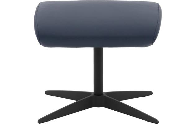 Goossens hocker avec blauw leer - 8202554-1