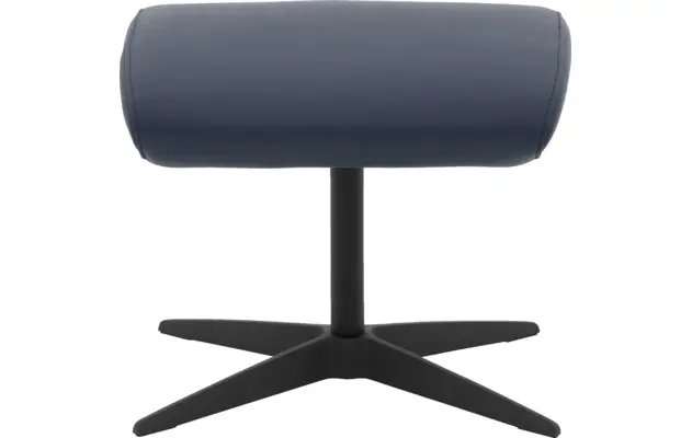 Goossens hocker avec blauw leer - 8202554-1